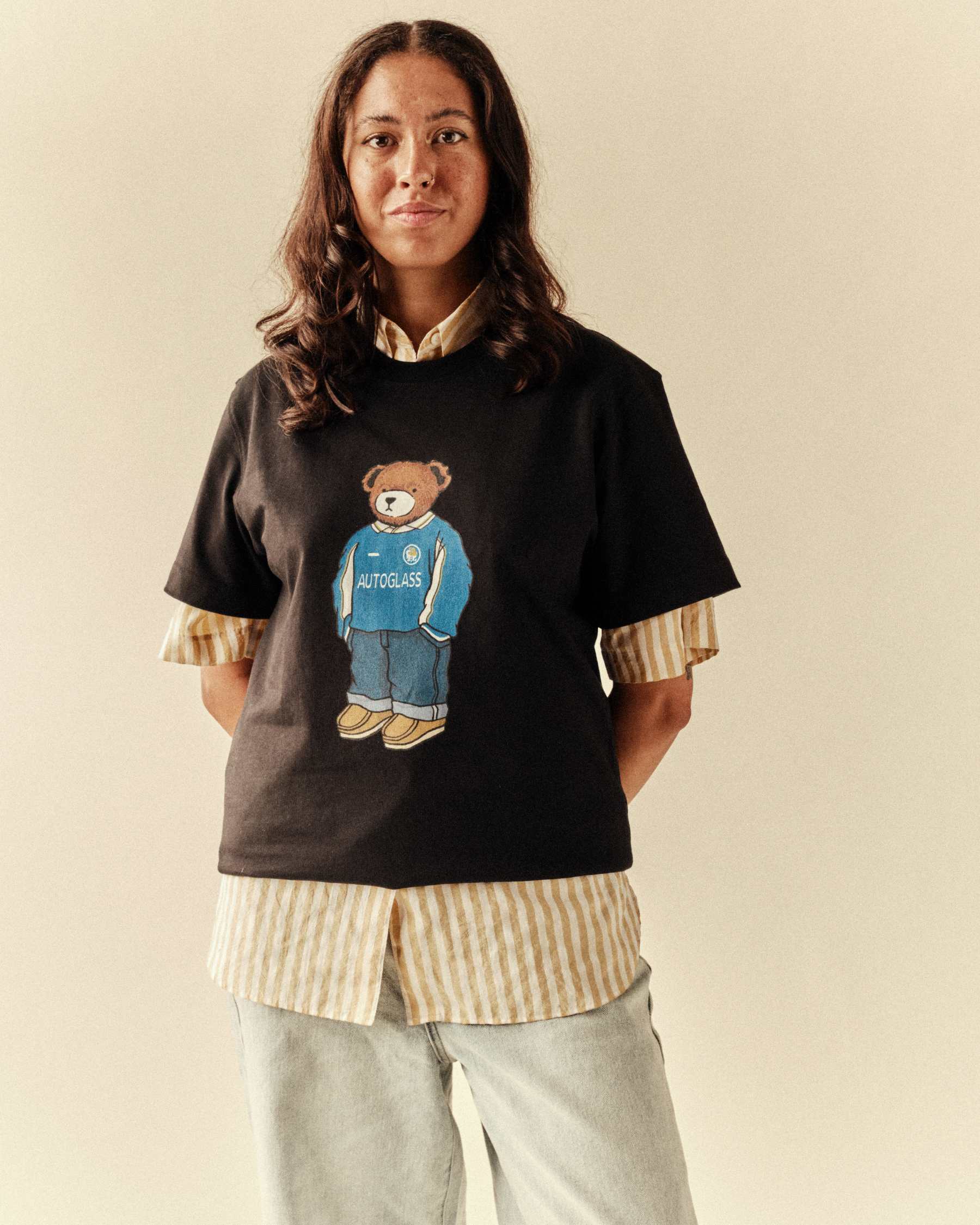 AOF x Pensioners Home Pickles Tee | Black T-shirt | Art of Football