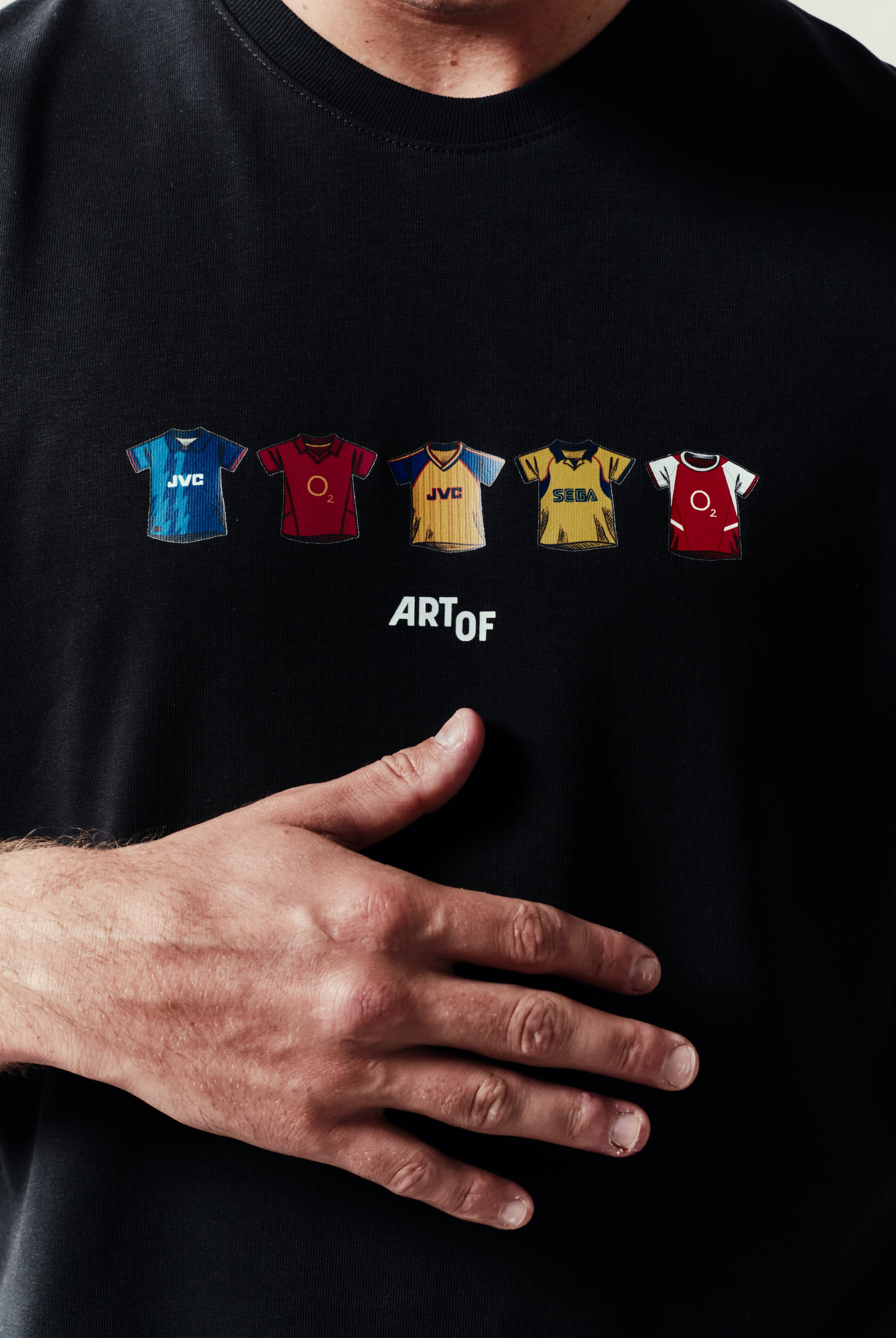 ART OF AFC Classics Tee | Black Graphic Football T-shirt
