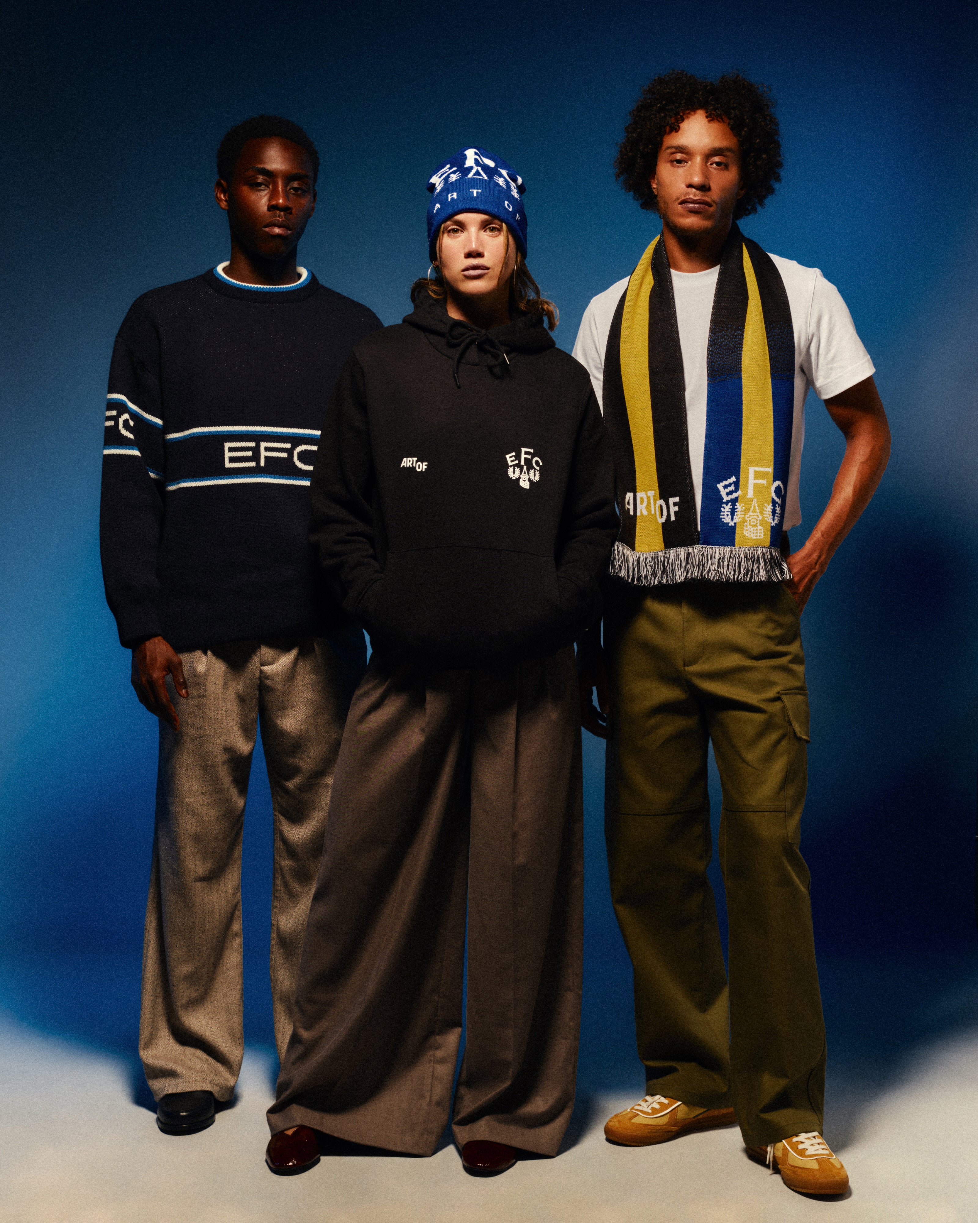 ART OF x Everton Heritage Hoodie | Black Printed Football Sweat