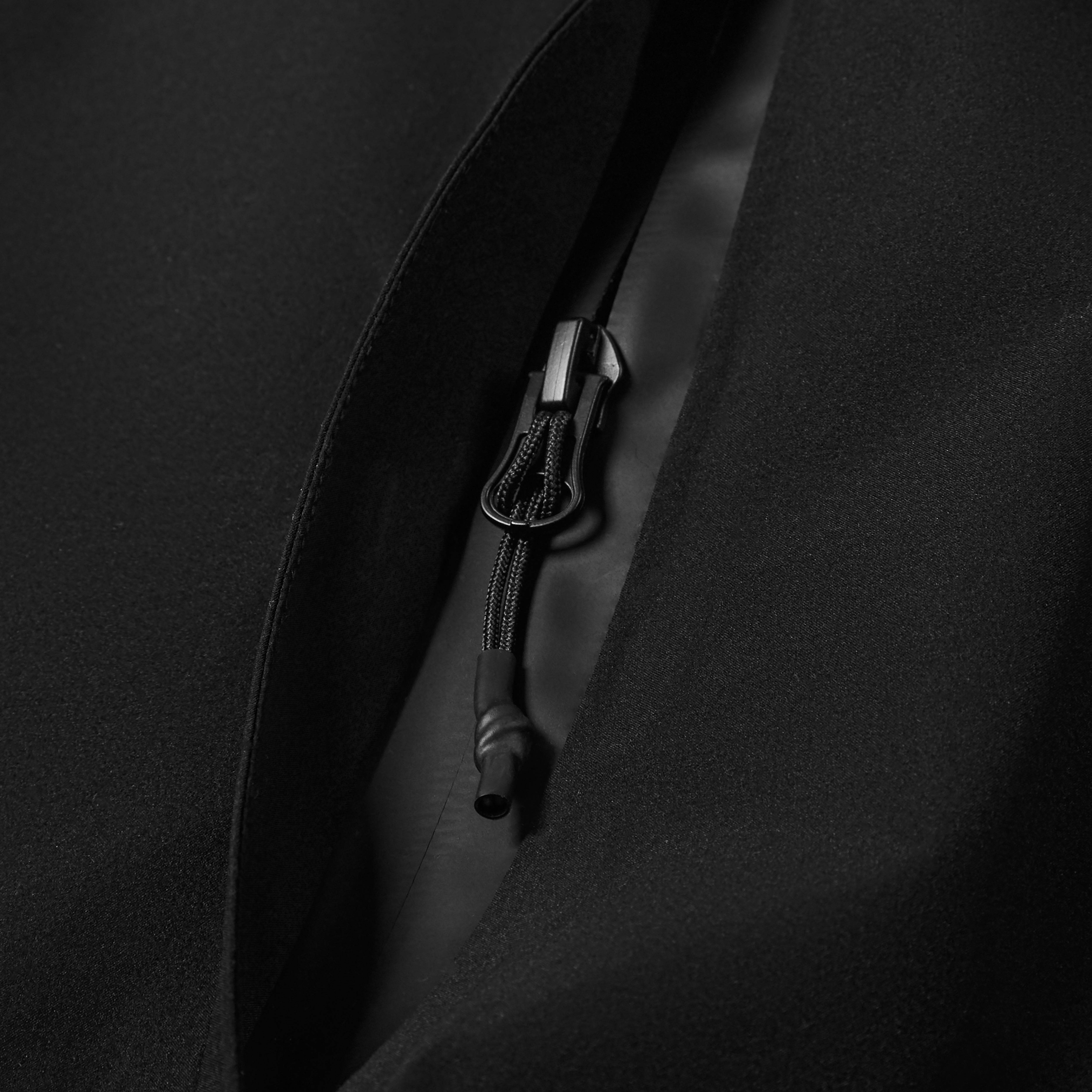 AOF Leeds United Shell Jacket | Black Coat | Art of Football