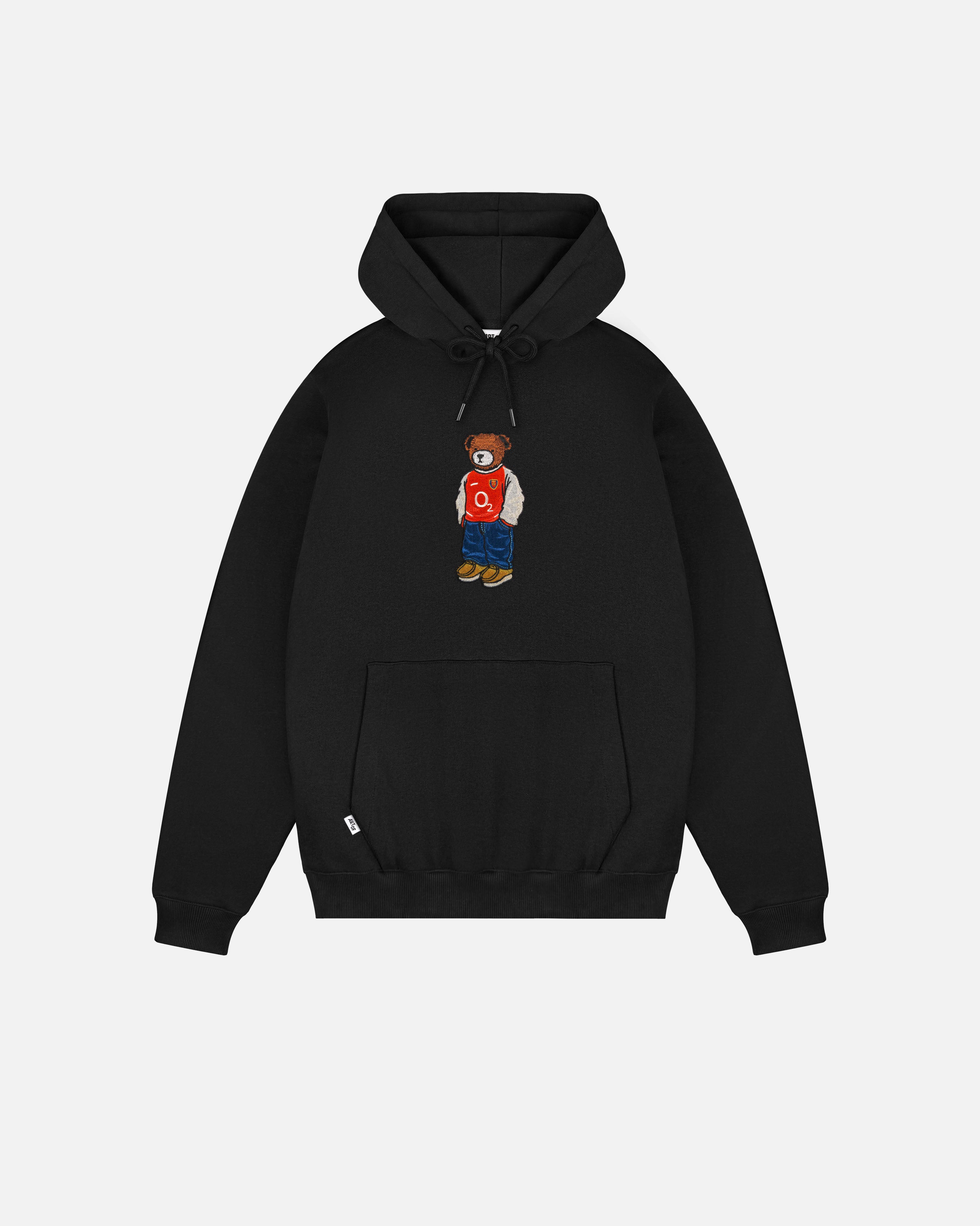 ART OF Football x AFC Pickles Hoodie | AOF Black Embroidered Sweat