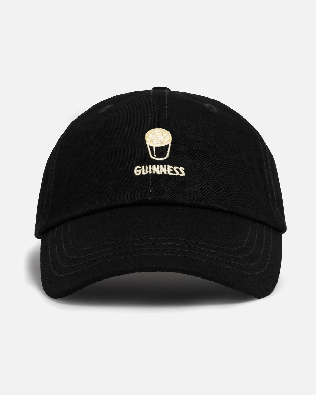 ART OF x Guinness Cap | Black Cotton Embroidered Football Hat