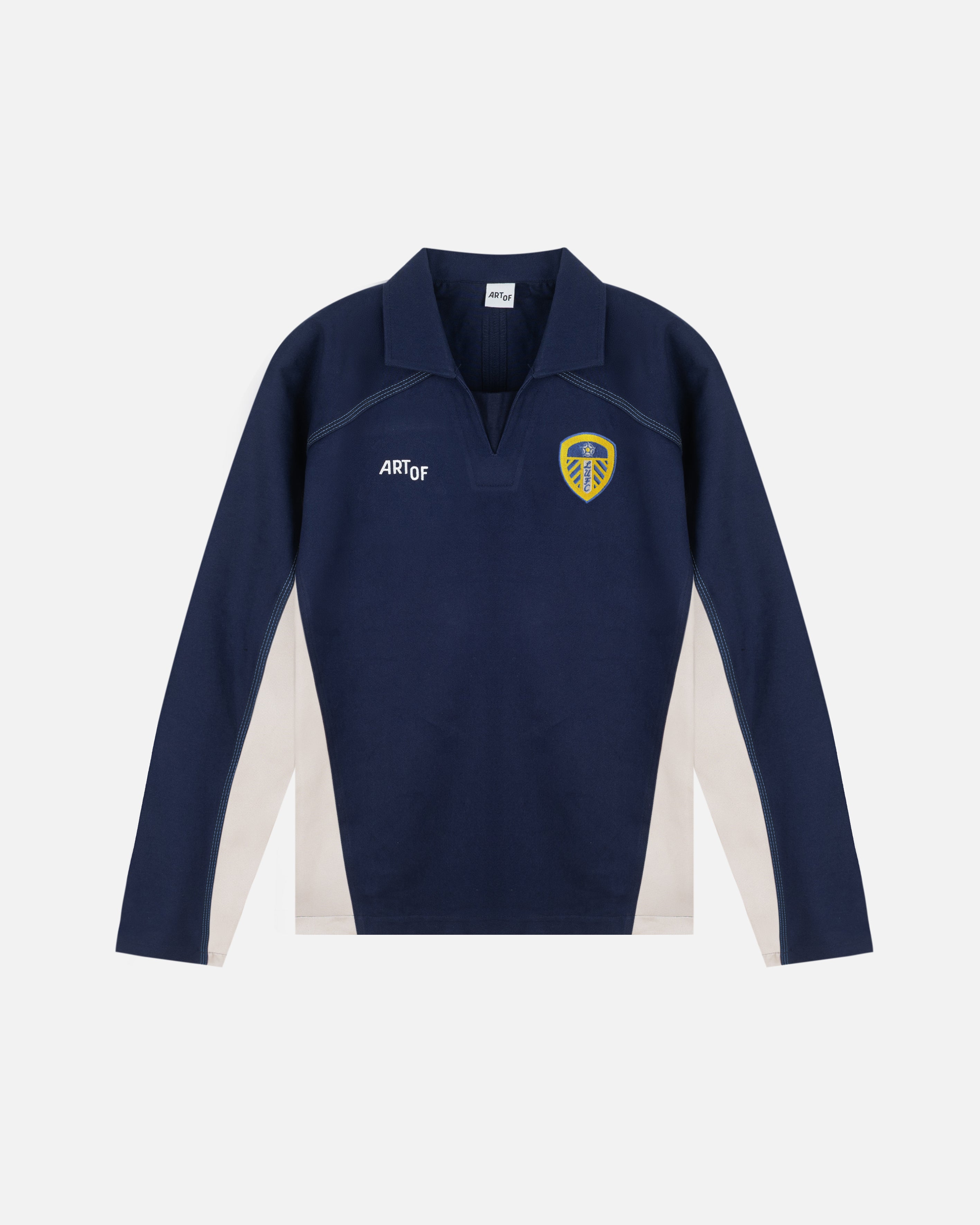 ART OF x Leeds Drill Top | Long Sleeved Embroidered Football Merch
