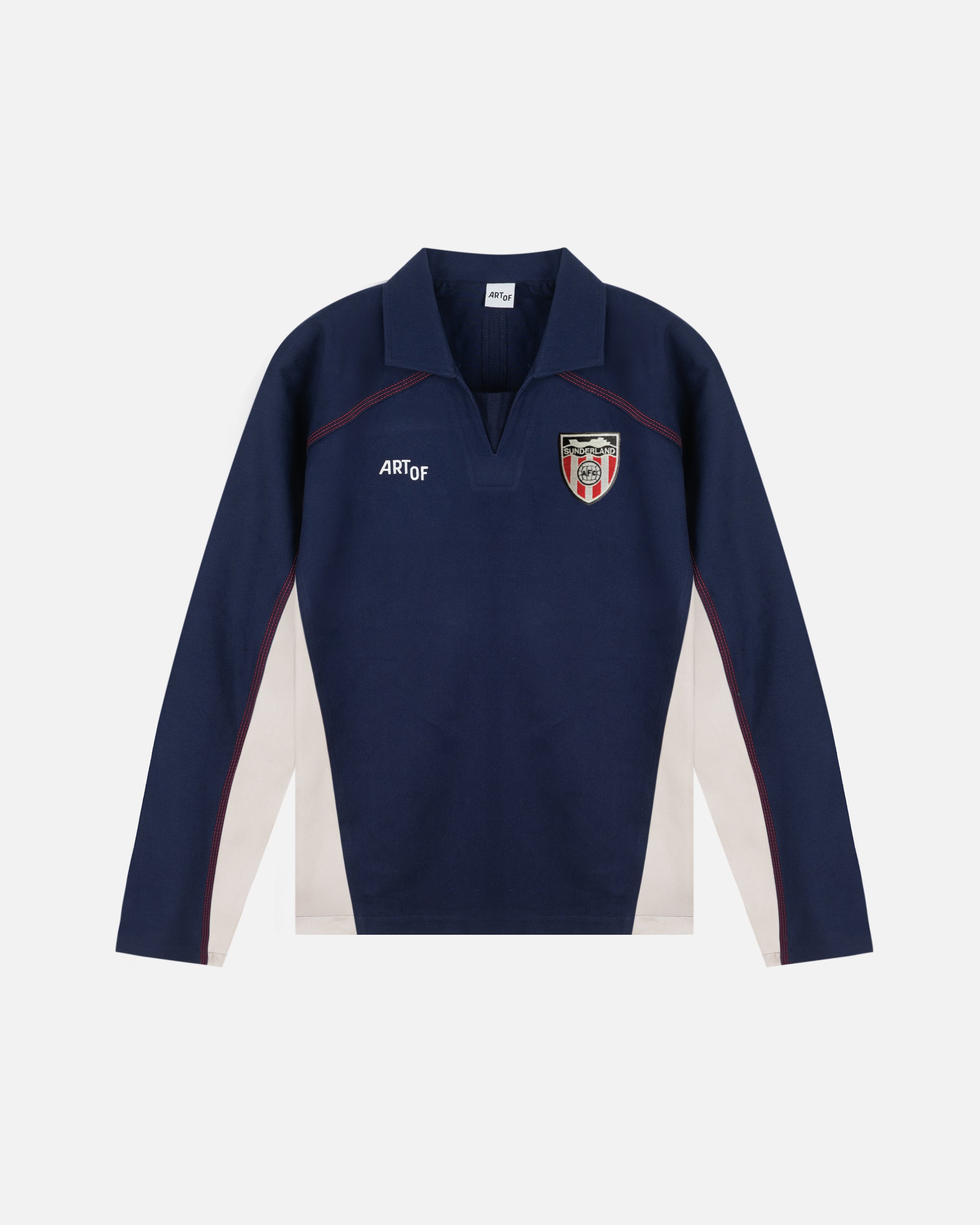 ART OF Sunderland Drill Top | Long Sleeved Embroidered Football Merch
