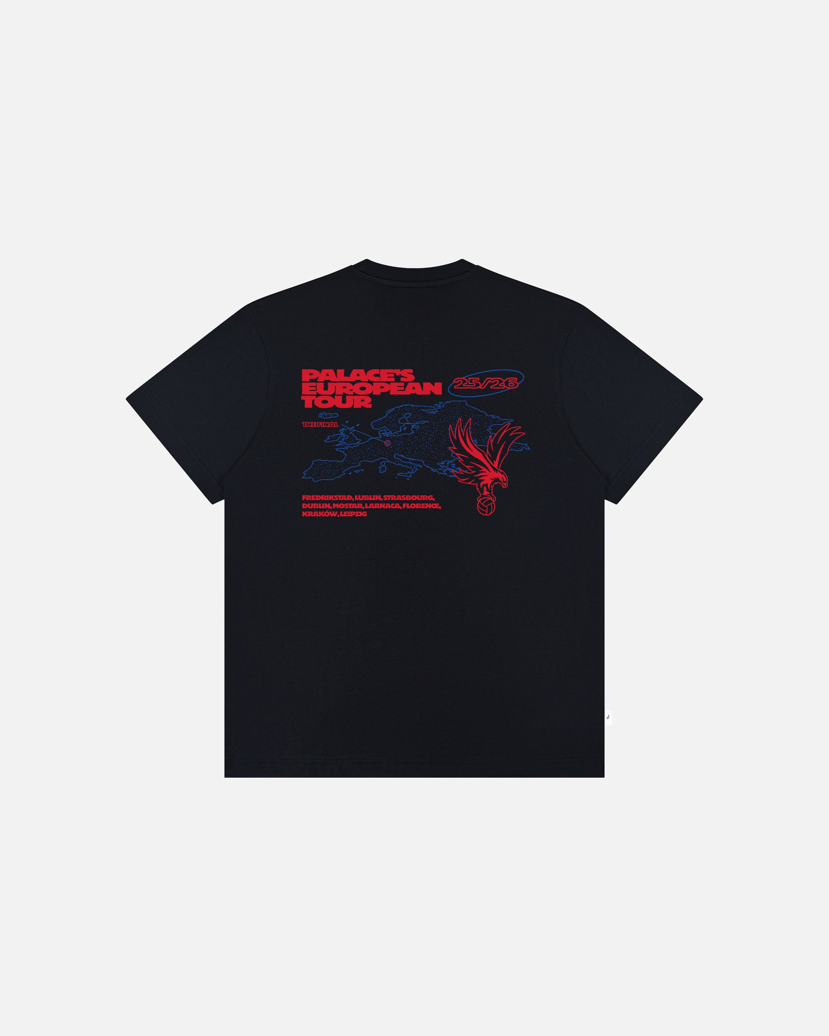 ART OF x Crystal Palace London To Leipzig Tee | Black Football T-shirt