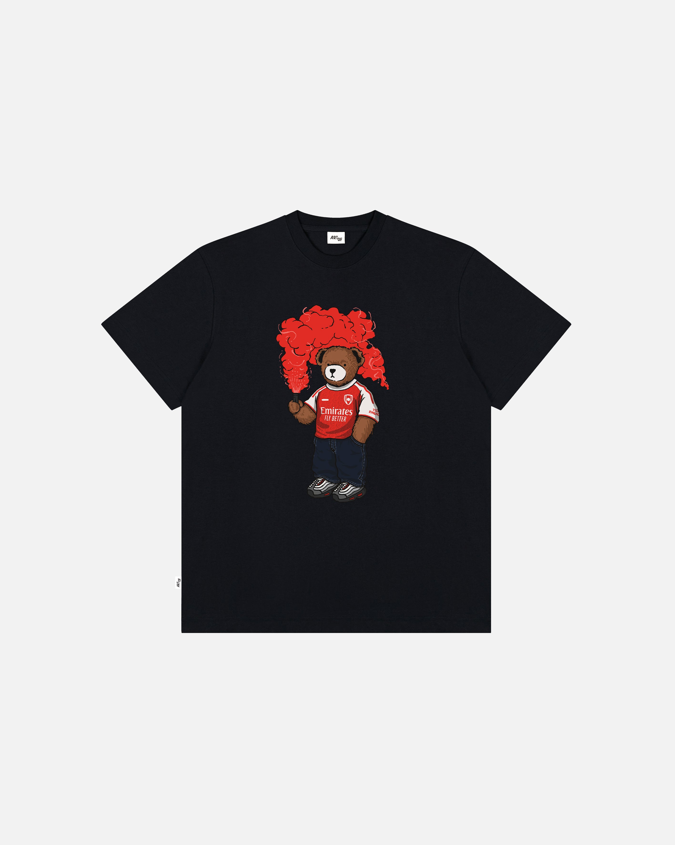 ART OF AFC Champions Pickles Tee | Black Graphic Football T-shirt