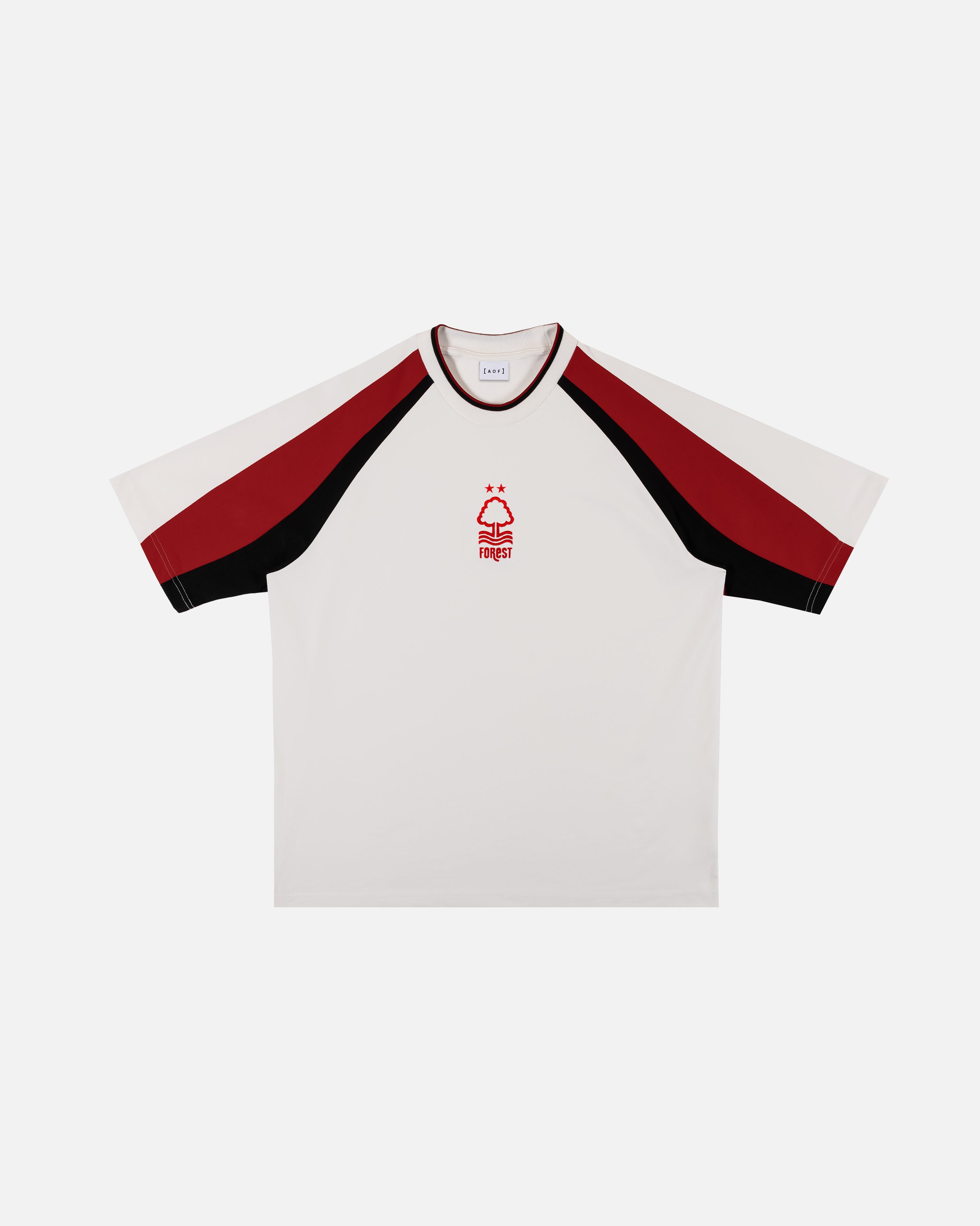 AOF x Forest 90s Oversized Panelled T-shirt | Art of Football