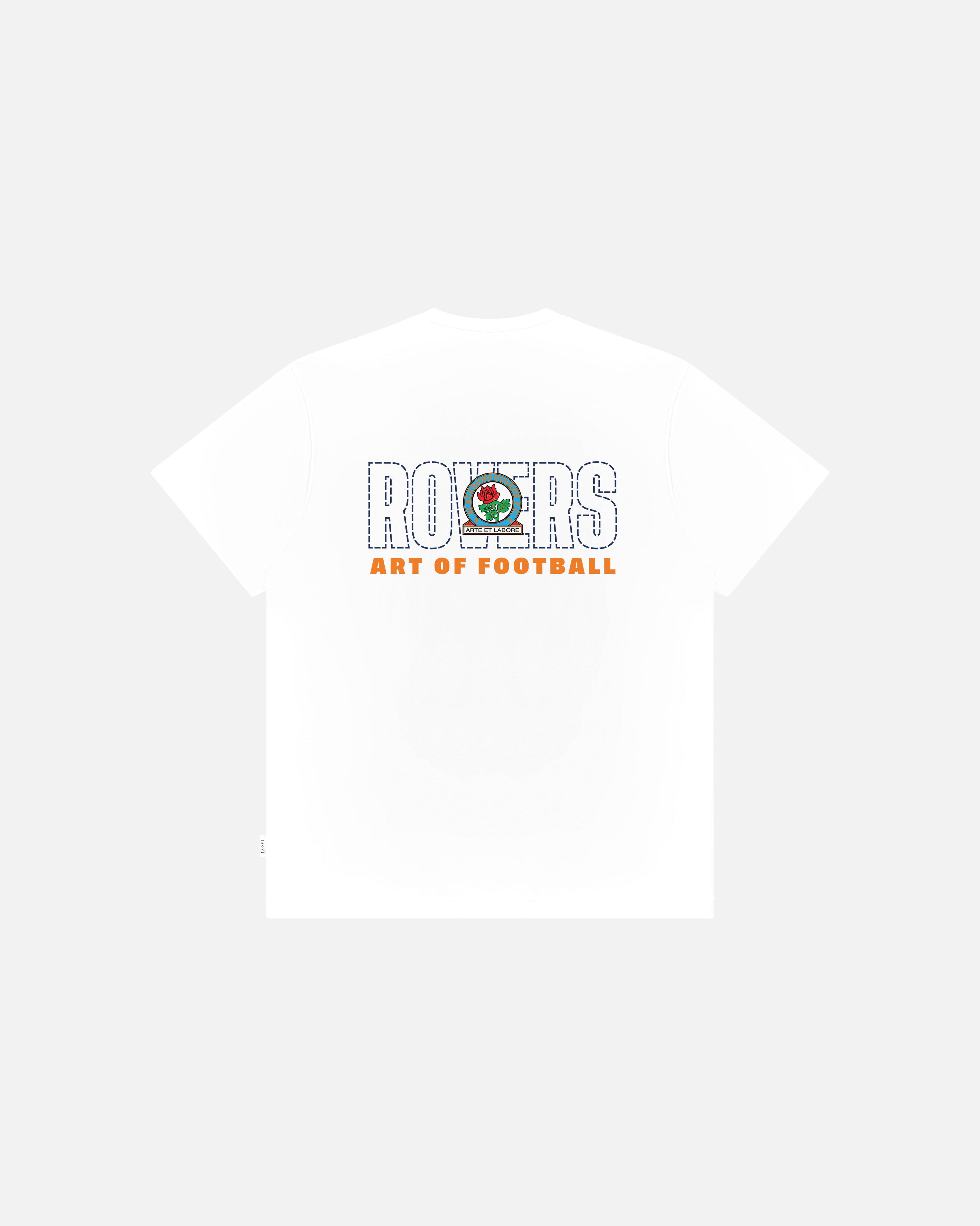 AOF Blackburn 90s Tee | White Graphic T-shirt | Art of Football