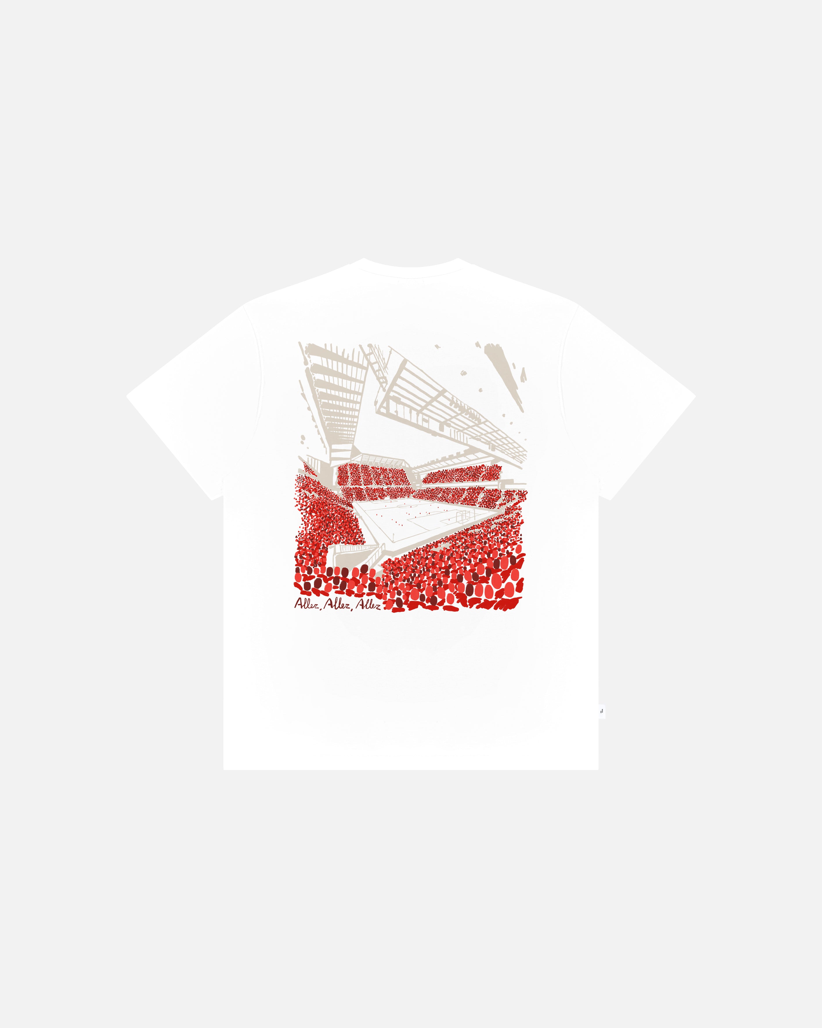 ART OF LFC 12th Man Tee | White Graphic Football T-shirt