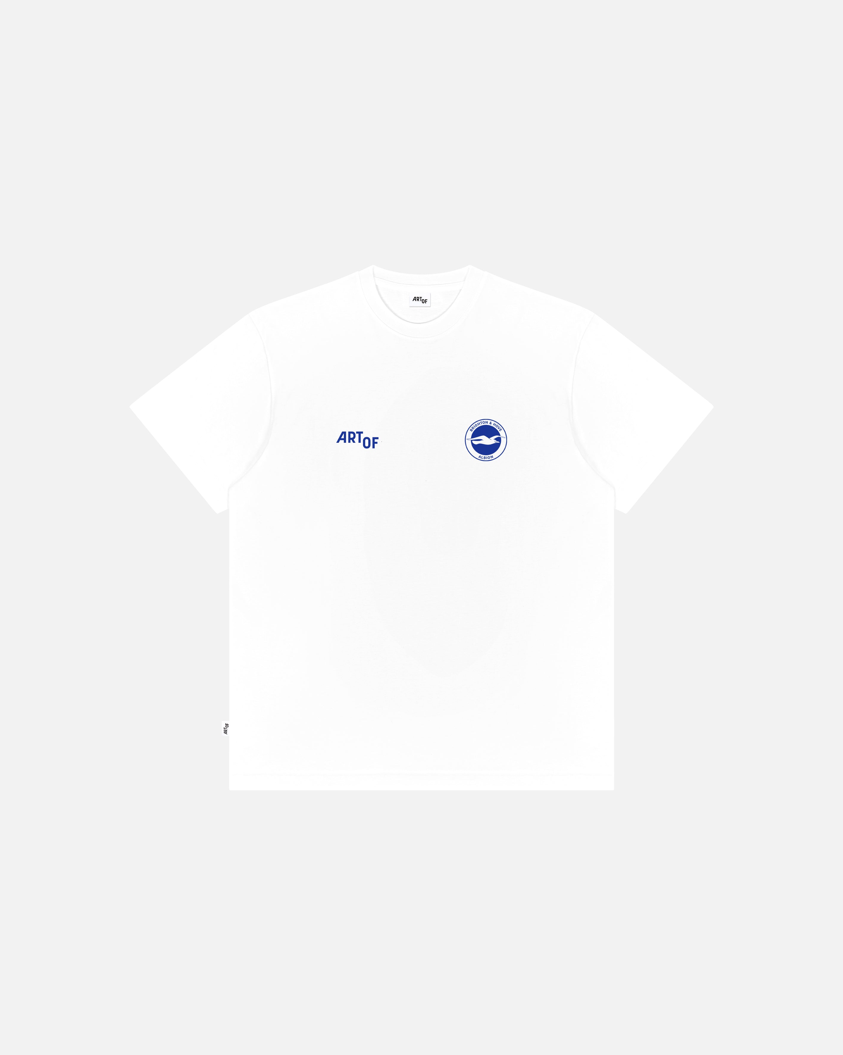 ART OF x Brighton World Famous Tee | White Graphic Football T-shirt