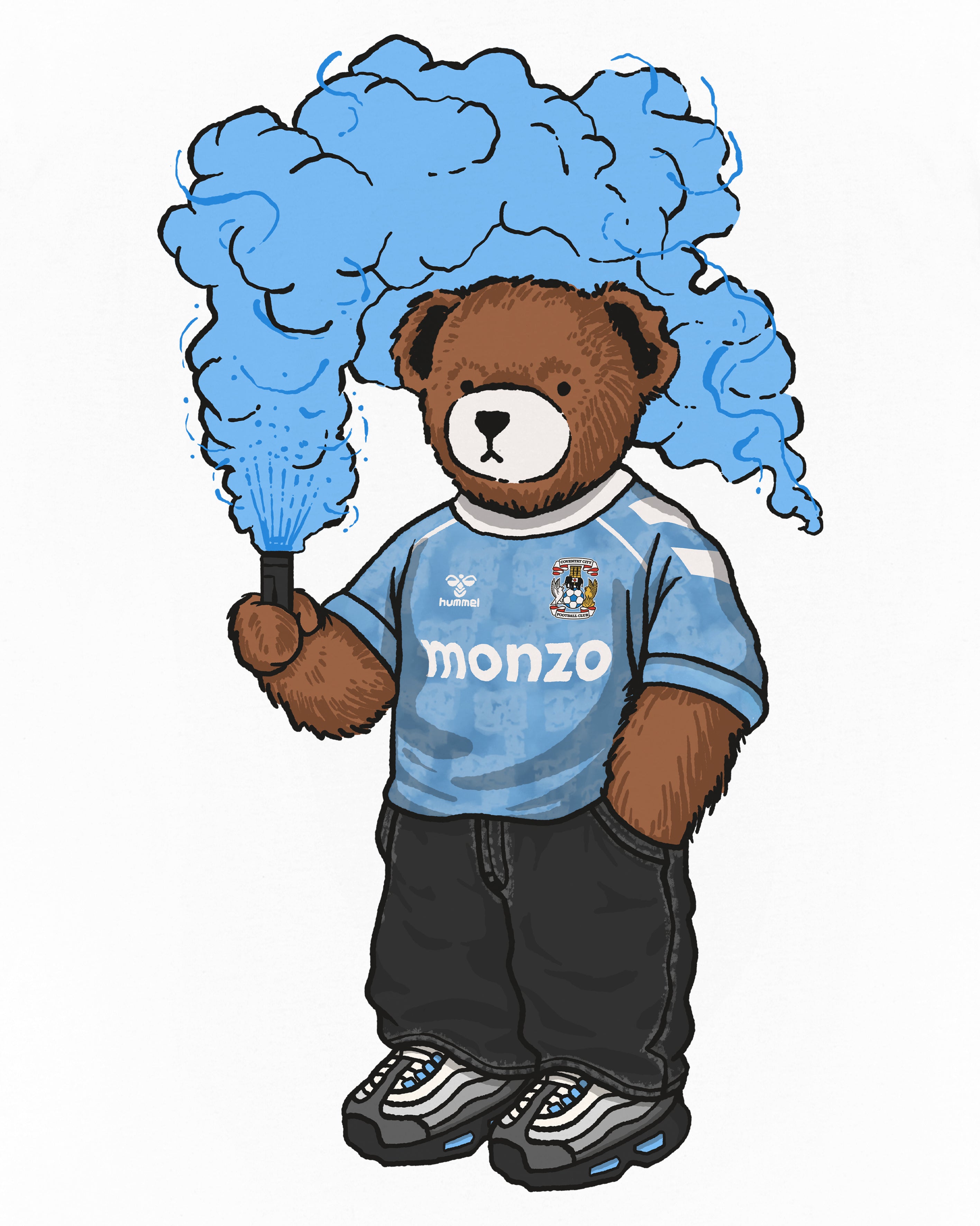 ART OF Coventry Champions Pickles Tee | White Graphic Football T-shirt