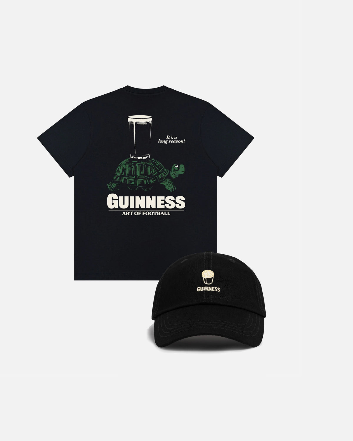 ART OF x Guinness | It's a Long Season Bundle | T-shirt & Cap Deal