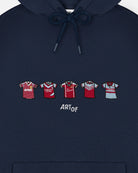 ART OF x West Ham Embroidered Classics Hoodie | WHUFC Football Sweat