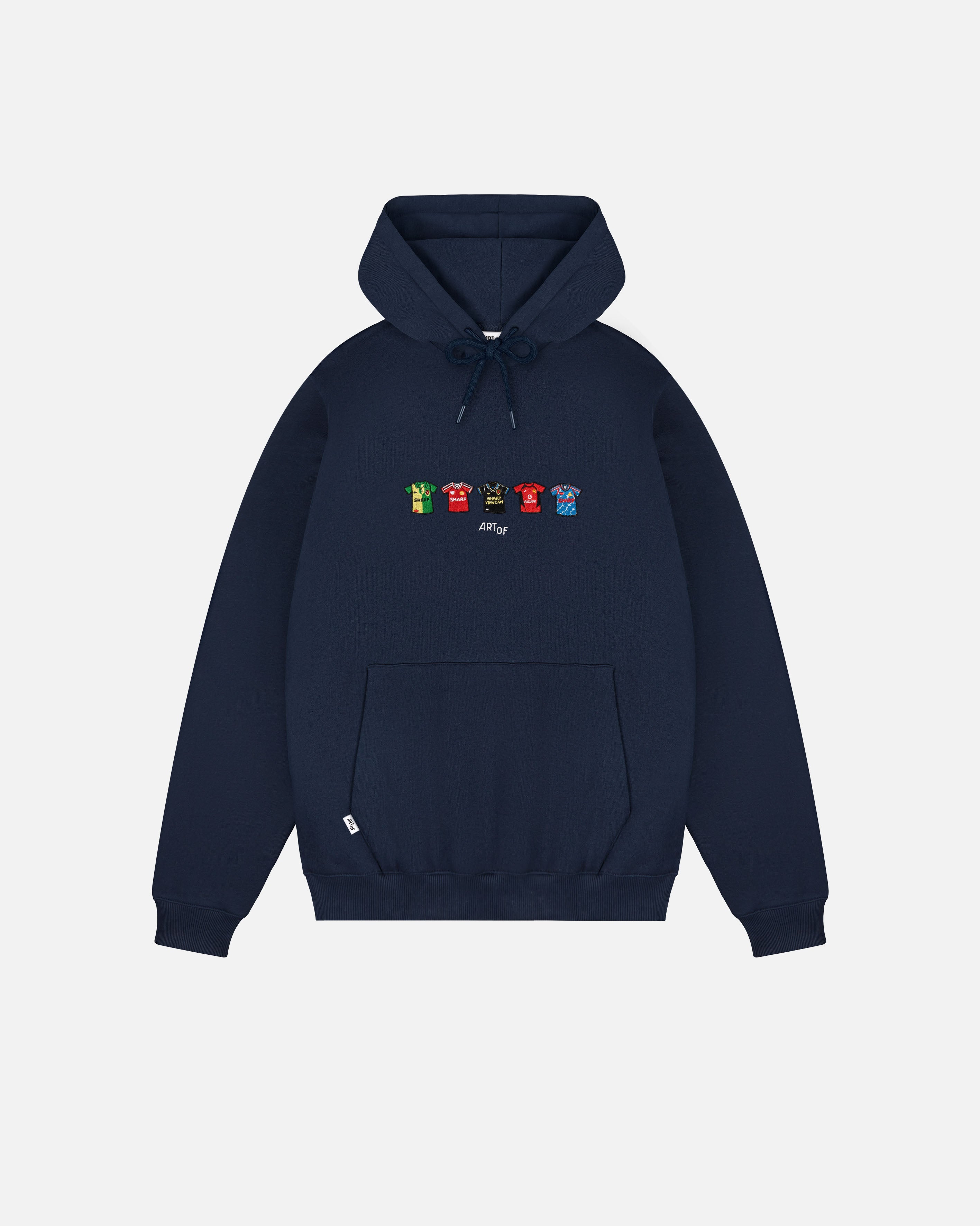 ART OF x Embroidered United Classics Navy Hoodie | Shop Football