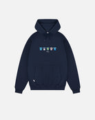 ART OF x MCFC Embroidered Classics Navy Hoodie | Shop Football