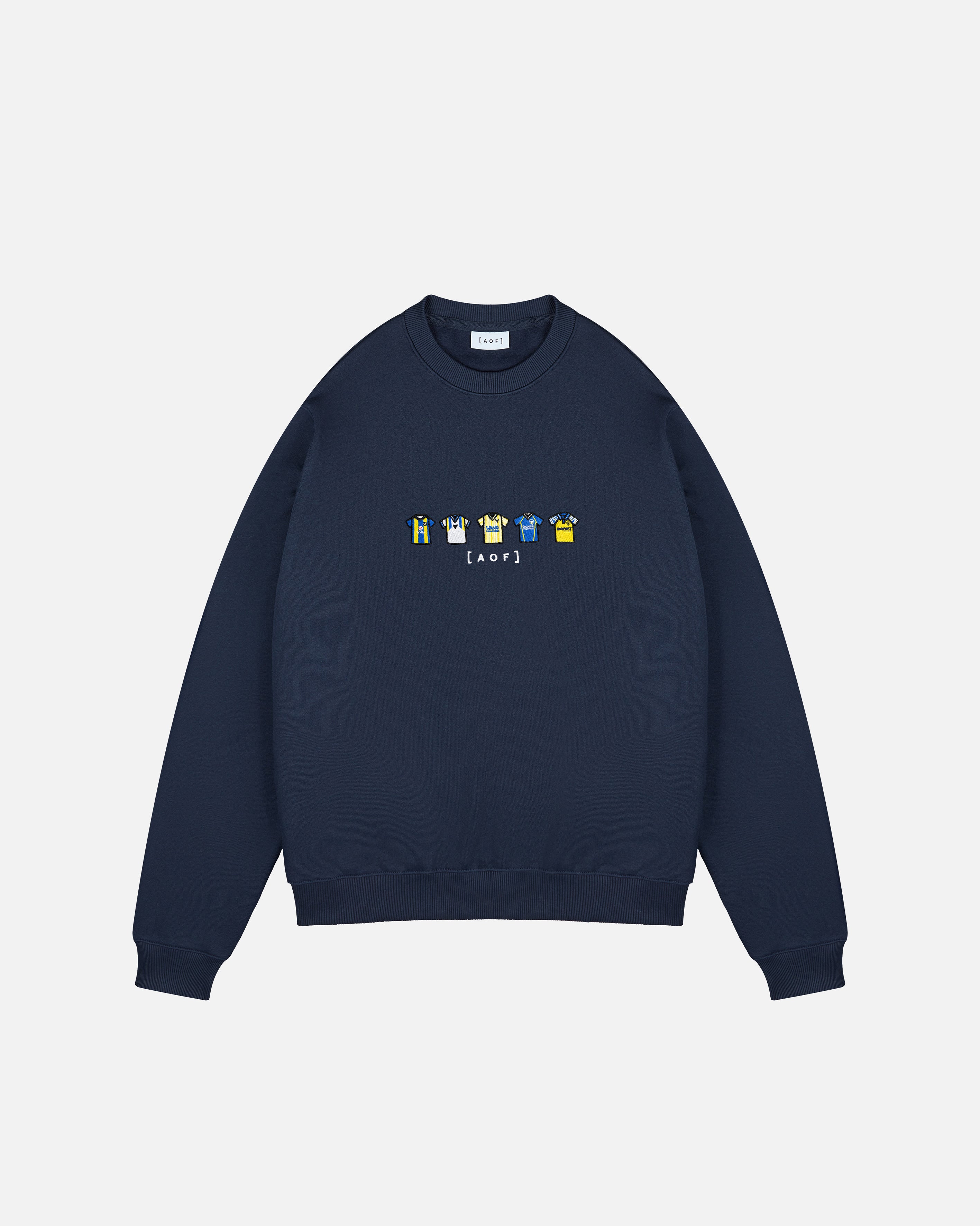 Oxford United Embroidered Classics - Navy Sweatshirt