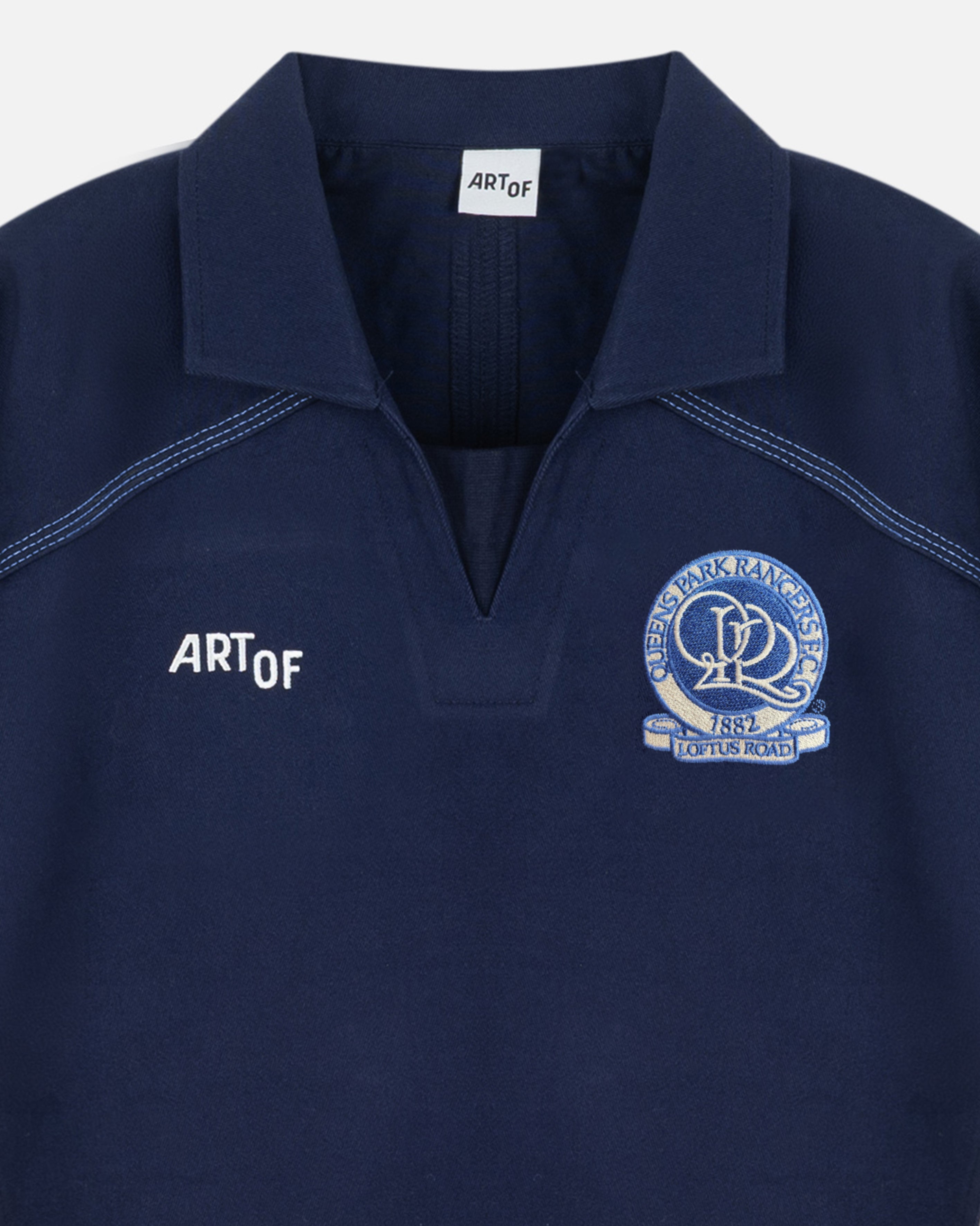 ART OF x QPR Drill Top | Long Sleeved Embroidered Football Top