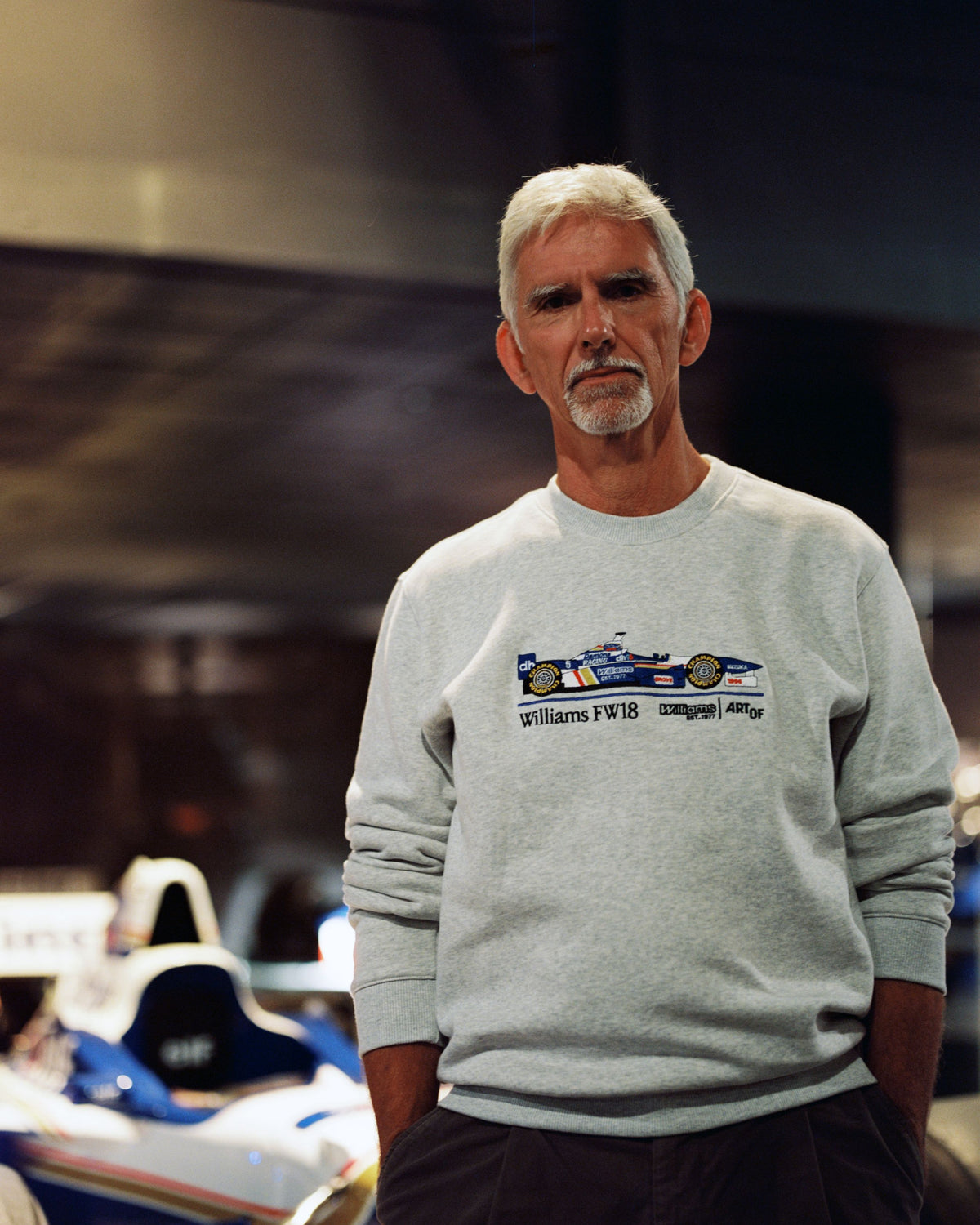 ART OF x Atlassian Williams FW18 Embroidered Car Sweat | Car Racing