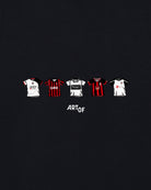 ART OF x Fulham Classics Tee | FFC Black Graphic Football T-shirt