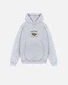 ART OF x Leeds United Stadium Hoodie | Grey Embroidered Football Sweat