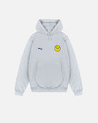 ART OF Football x Leeds United Smiley Embroidered Hoodie | AOF x LUFC