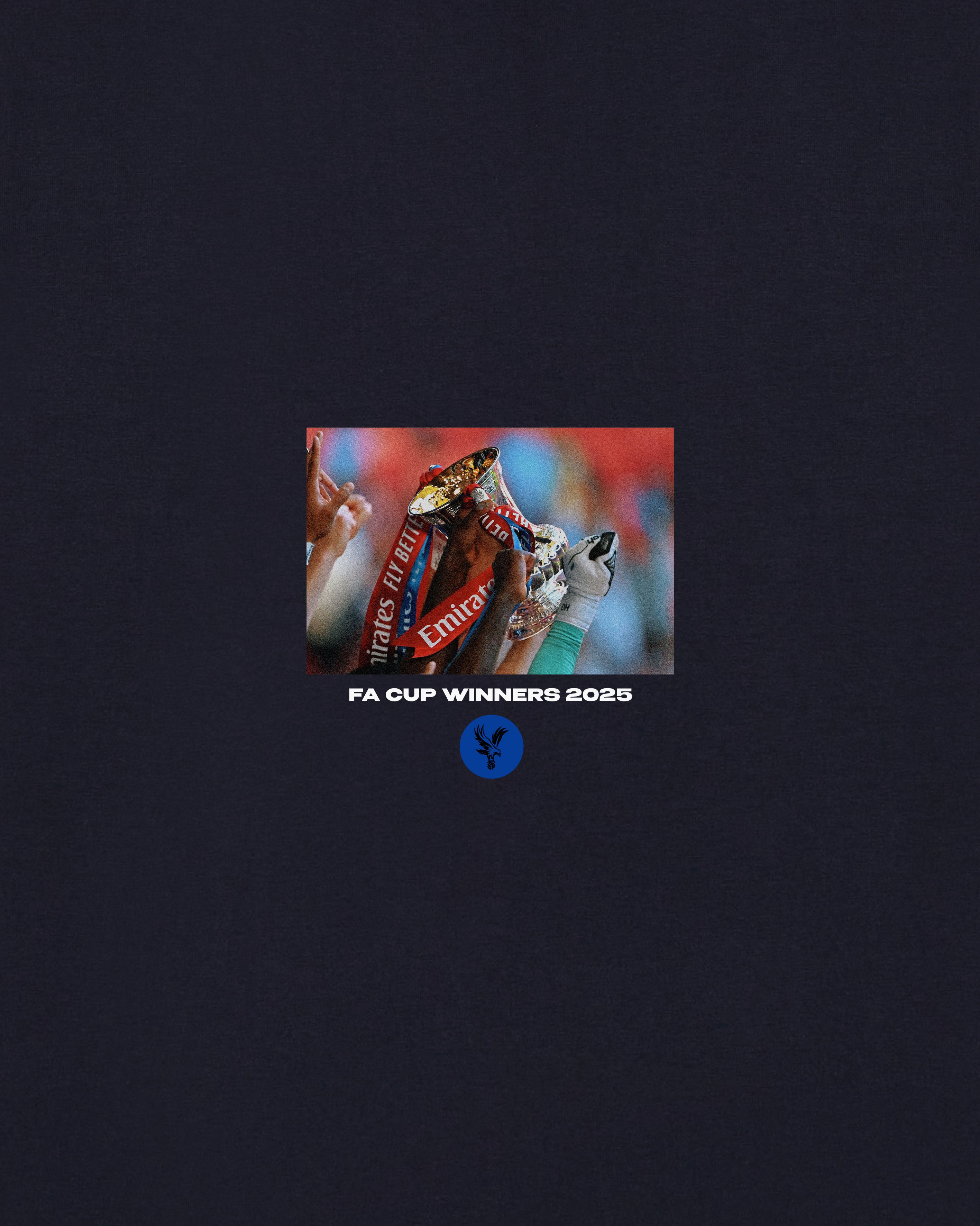 ART OF Football x Crystal Palace Exhibition Tee | Navy Graphic T-shirt
