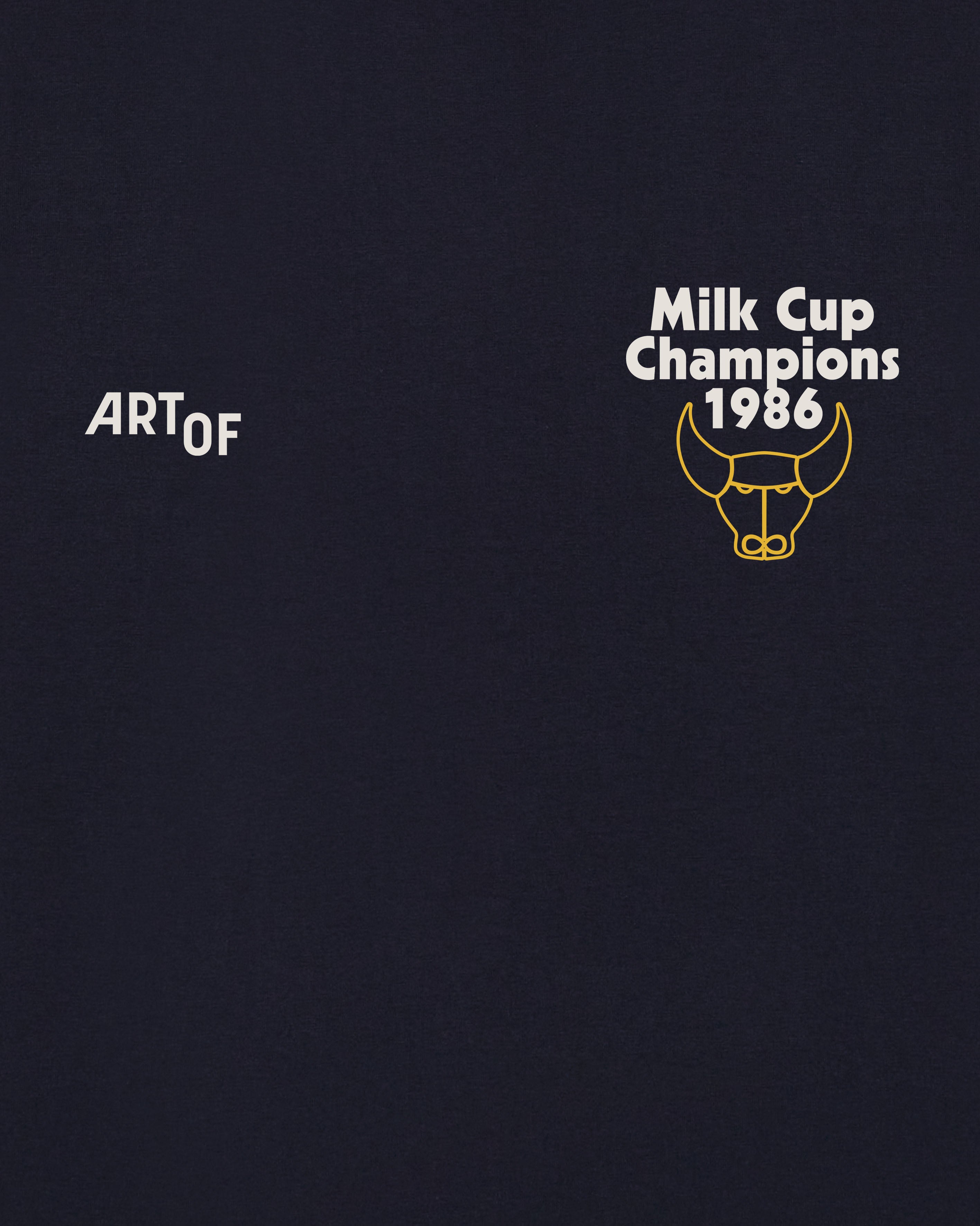 ART OF x Oxford Gotta Lotta Bottle Tee | Navy Graphic Football T-shirt