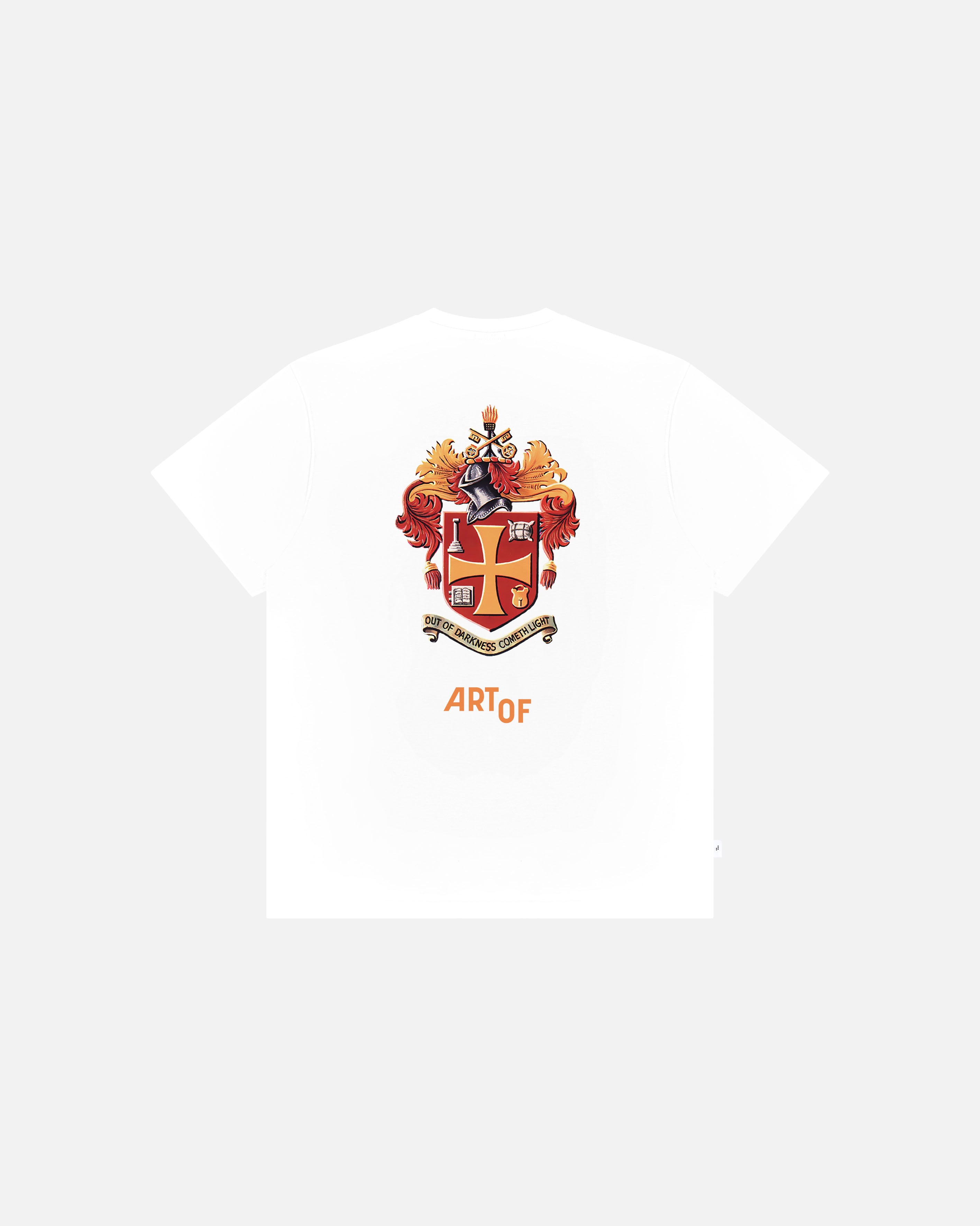 ART OF x Wolves Coat of Arms Tee | White Graphic Football T-shirt