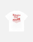 ART OF x Forest Motel Tee | NFFC White Graphic Football T-shirt