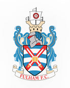 ART OF x Fulham 90s Crest Tee | White Graphic Football T-shirt