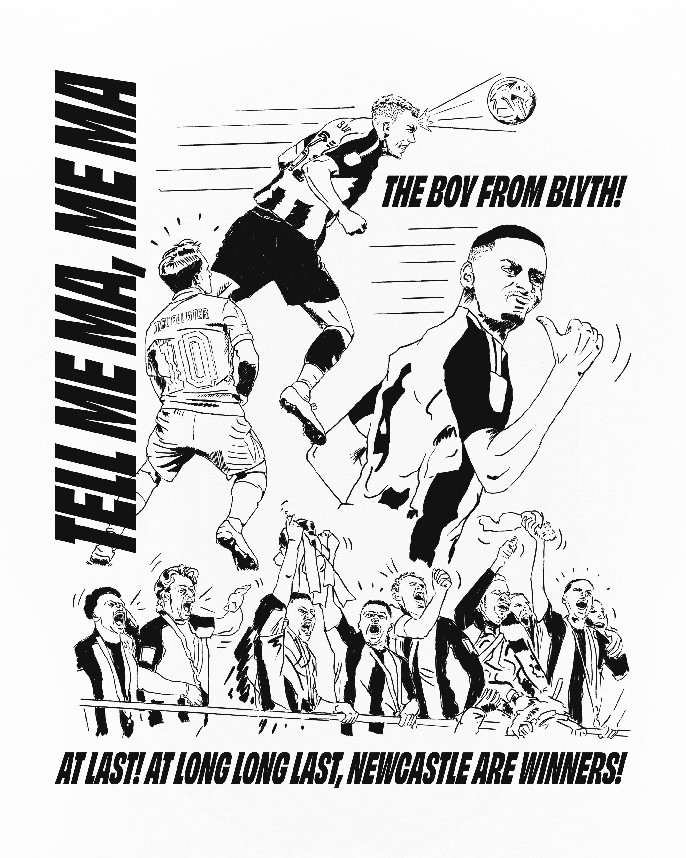AOF Toon A Day To Remember Tee | White T-shirt | Art of Football
